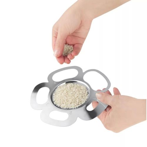 Medidor de arroz e massa aço inox igenietti 15cm Medidor de arroz e massa aço inox igenietti 15cm