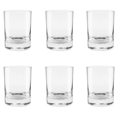 Jogo de copos whisky Bohemia Barline 280ml 6 peças