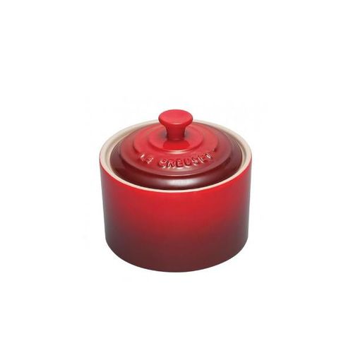 Açucareiro em cerâmica Le Creuset 10x8,3cm vermelho Açucareiro em cerâmica Le Creuset 10x8,3cm vermelho