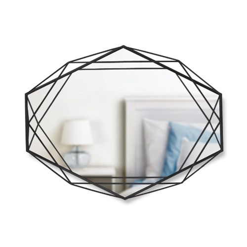 Espelho com moldura Umbra Prisma 43x57cm preto Espelho com moldura Umbra Prisma 43x57cm preto