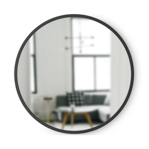 Espelho de parede Umbra Hub 46cm preto Espelho de parede Umbra Hub 46cm preto