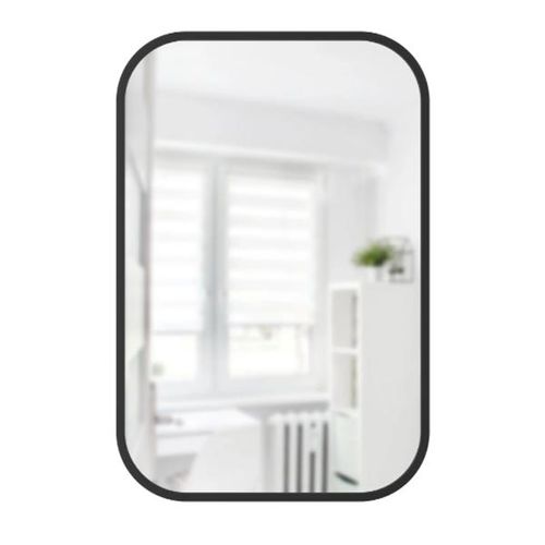 Espelho de parede  Umbra Hub 61x91cm preto Espelho de parede  Umbra Hub 61x91cm preto