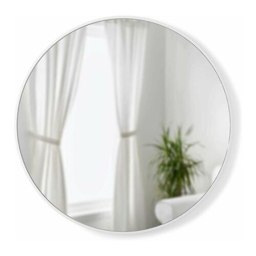 Espelho de parede Umbra Hub 91cm branco Espelho de parede Umbra Hub 91cm branco