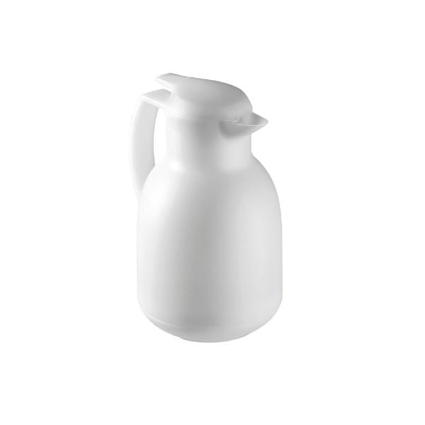 Garrafa térmica em plástico Leifheit Bolero 1 litro branco