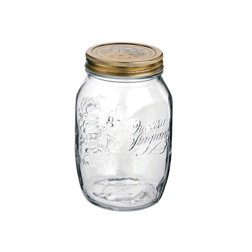 Pote em vidro com tampa Dayhome Quattro Stagioni 1 litro Pote em vidro com tampa Dayhome Quattro Stagioni 1 litro