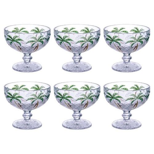 Jogo taças de coquetel em vidro Class Home Palm Tree 310ml 6 peças Jogo taças de coquetel em vidro Class Home Palm Tree 310ml 6 peças
