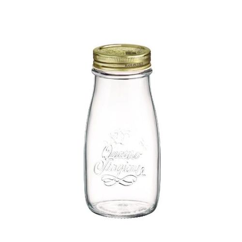 Garrafa de vidro com tampa Bormioli Rocco Quattro 400ml Garrafa de vidro com tampa Bormioli Rocco Quattro 400ml