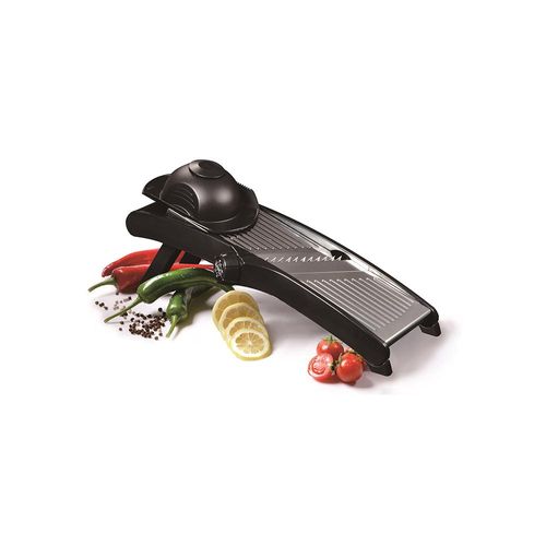 Mandoline em aço inox Ecolumi preto Mandoline em aço inox Ecolumi preto