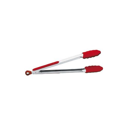 Pegador de silicone e inox Ecolumi 30cm vermelho