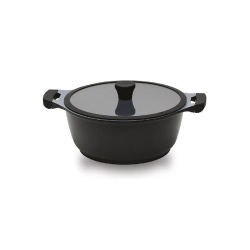Caçarola com revestimento cerâmico Ecolumi Premium 20cm preta Caçarola com revestimento cerâmico Ecolumi Premium 20cm preta