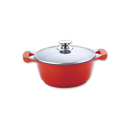 Caçarola com revestimento cerâmico Ecolumi Premium 24cm vermelho Caçarola com revestimento cerâmico Ecolumi Premium 24cm vermelho