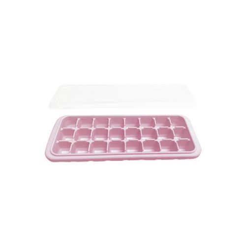 Forma para gelo com tampa Colonial rosa Forma para gelo com tampa Colonial rosa