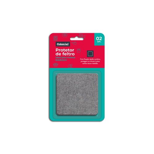 Protetor de Feltro Casual 8,5x8,5cm Protetor de Feltro Casual 8,5x8,5cm