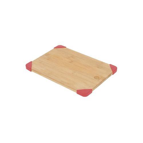 Tábua para corte em bambu com silicone Masterchef 34x24cm Tábua para corte em bambu com silicone Masterchef 34x24cm