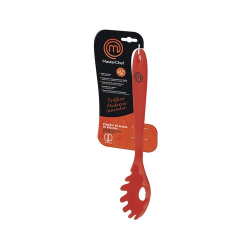 Pegador para massas em silicone Masterchef 27,5cm vermelho Pegador para massas em silicone Masterchef 27,5cm vermelho