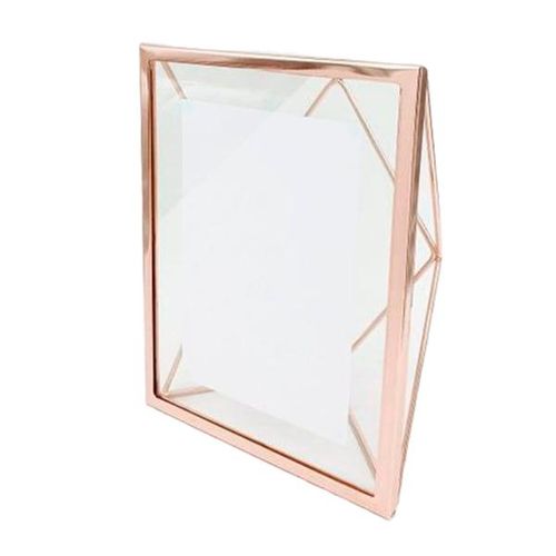Porta-retrato em alumínio Adely Decor Lumini 10x15cm rose gold Porta-retrato em alumínio Adely Decor Lumini 10x15cm rose gold