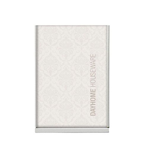 Porta-retratos em alumínio Adely Decor Clip 10x15cm prateado Porta-retratos em alumínio Adely Decor Clip 10x15cm prateado