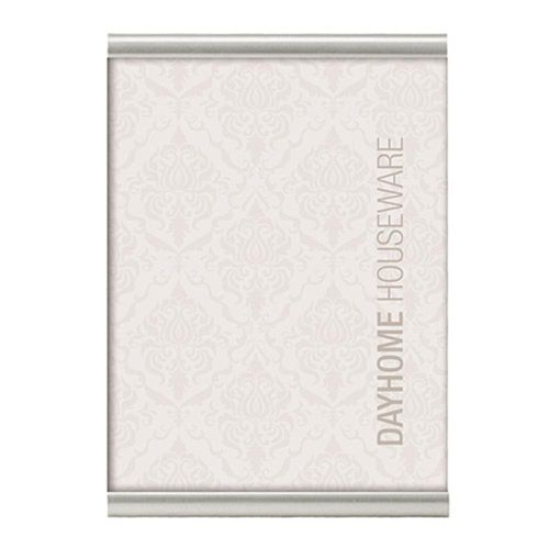 Porta-retratos em alumínio Adely Decor Clip 13x18cm prata Porta-retratos em alumínio Adely Decor Clip 13x18cm prata