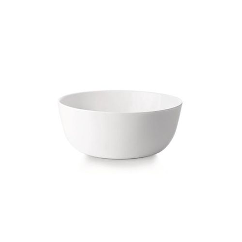 Saladeira média em vidro Bormioli Rocco Grangusto 29,5x4,9cm branco