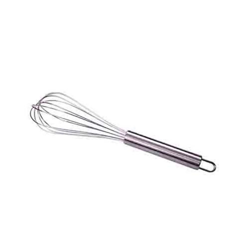 Batedor fuet em aço inox Zahav 30cm Batedor fuet em aço inox Zahav 30cm