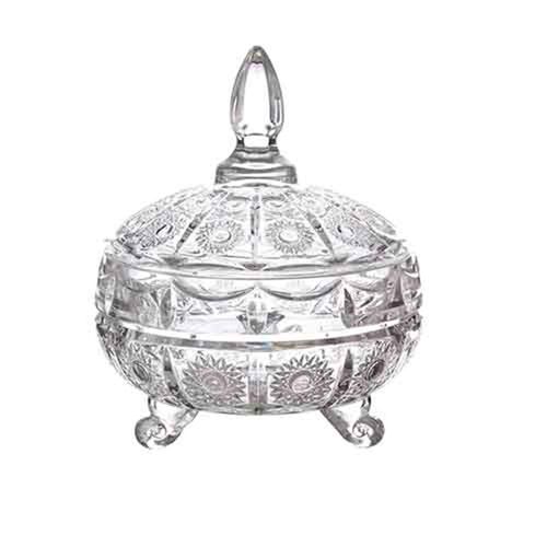 Bomboniere em vidro Studio Crystal Peacock 16,3x11,2cm Bomboniere em vidro Studio Crystal Peacock 16,3x11,2cm