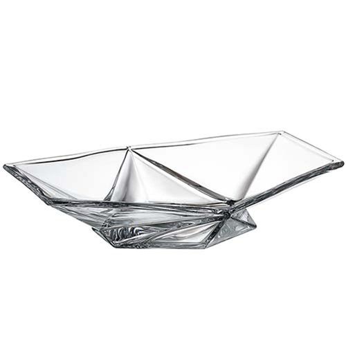 Centro de mesa em vidro Studio Crystal Origami 35cm Centro de mesa em vidro Studio Crystal Origami 35cm