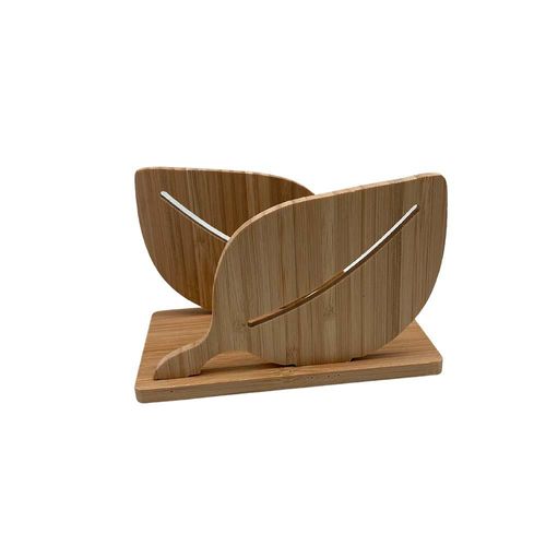 Porta-guardanapo em bambu Zahav 15,8x8,1x10,8cm Porta-guardanapo em bambu Zahav 15,8x8,1x10,8cm