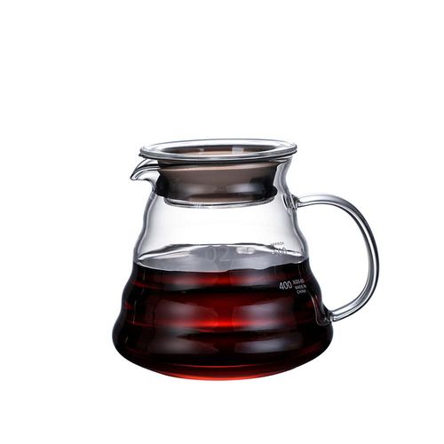 Cafeteira em vidro borosilicato com tampa Zahav 500ml Cafeteira em vidro borosilicato com tampa Zahav 500ml