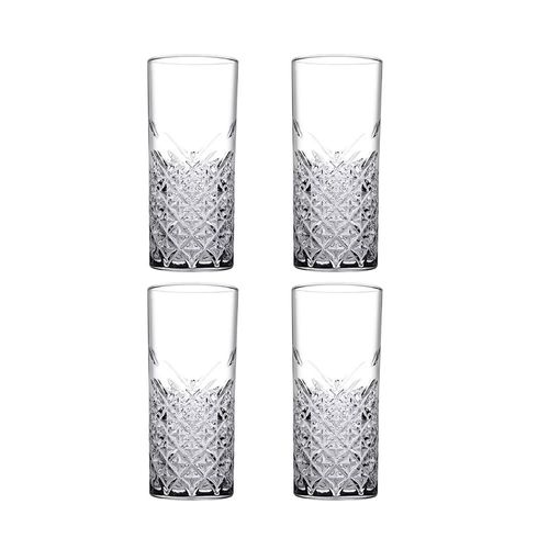 Jogo de copos em vidro Pasabahçe Timeless 180ml 4 peças