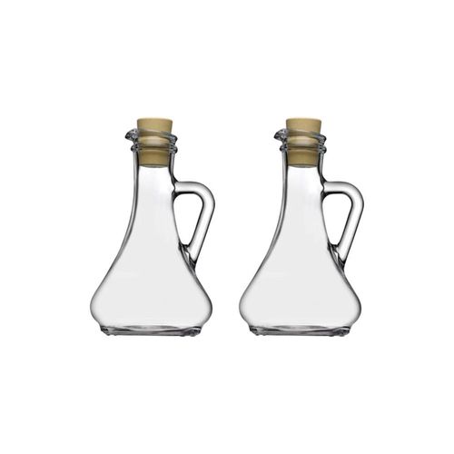 Galheteiro em vidro Pasabahçe Olivia 260ml 2 peças Galheteiro em vidro Pasabahçe Olivia 260ml 2 peças