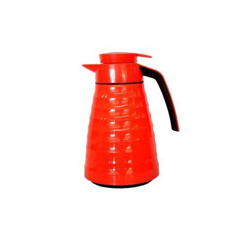 Garrafa térmica em plástico Zahav 1 litro vermelha Garrafa térmica em plástico Zahav 1 litro vermelha