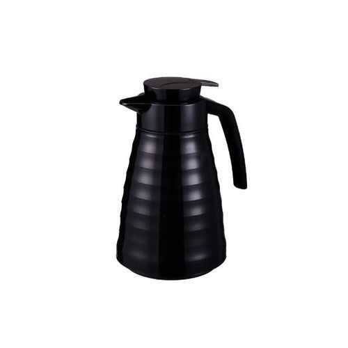 Garrafa térmica em plástico Zahav 1 litro preta Garrafa térmica em plástico Zahav 1 litro preta