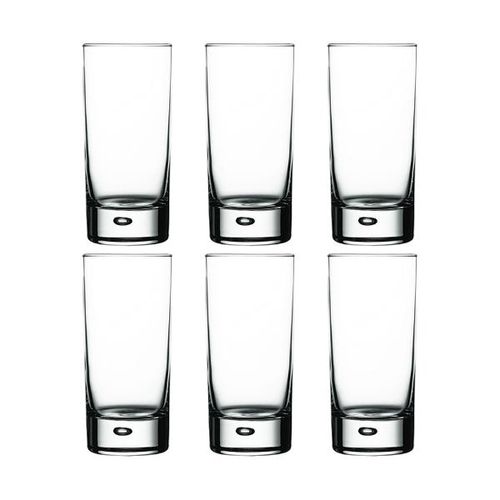 Jogo de copos altos em vidro Pasabahçe Centra 365ml 6 peças Jogo de copos altos em vidro Pasabahçe Centra 365ml 6 peças