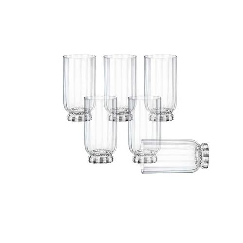 Jogo de copos em vidro Bormiolo Rocco Florian 430ml 6 peças Jogo de copos em vidro Bormiolo Rocco Florian 430ml 6 peças