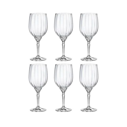 Jogo de taças em vidro Bormiolo Rocco Florian 535ml 6 peças Jogo de taças em vidro Bormiolo Rocco Florian 535ml 6 peças