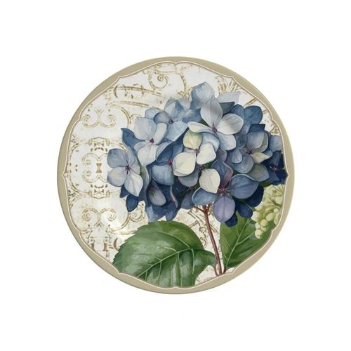 Prato sobremesa em cerâmica Alleanza Hortênsia 21cm Prato sobremesa em cerâmica Alleanza Hortênsia 21cm