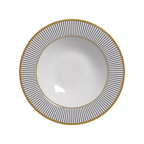 Prato fundo em cerâmica Alleanza Ritz 24,5cm Prato fundo em cerâmica Alleanza Ritz 24,5cm