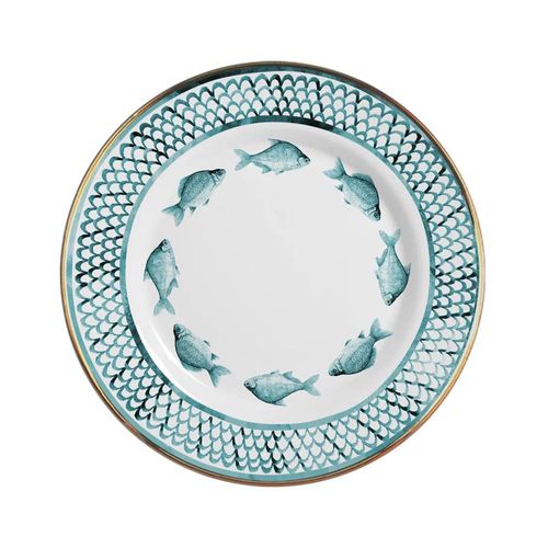 Prato raso em cerâmica Alleanza Riviera 29cm Prato raso em cerâmica Alleanza Riviera 29cm