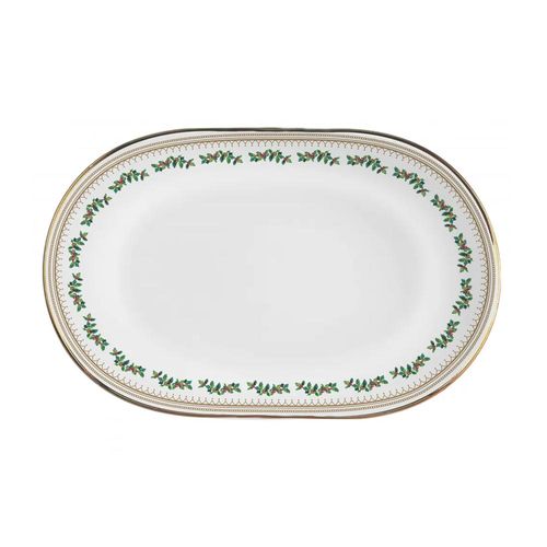 Travessa em cerâmica Alleanza Sublime 34,4x22,2cm Travessa em cerâmica Alleanza Sublime 34,4x22,2cm