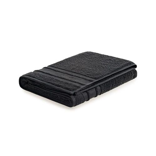 Toalha de rosto Trussardi Lecce em algodão 48x80cm chumbo Toalha de rosto Trussardi Lecce em algodão 48x80cm chumbo