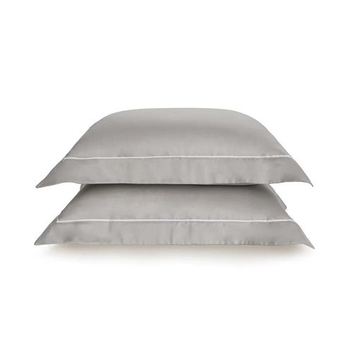 Fronha 300 Fios Percal em Algodão Trussardi Enrico 50x70cm marmo e branco Fronha 300 Fios Percal em Algodão Trussardi Enrico 50x70cm marmo e branco