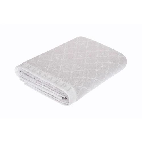 Toalha de rosto Trussardi Speciale 100% Algodão 48cmx90cm Gelo Toalha de rosto Trussardi Speciale 100% Algodão 48cmx90cm Gelo