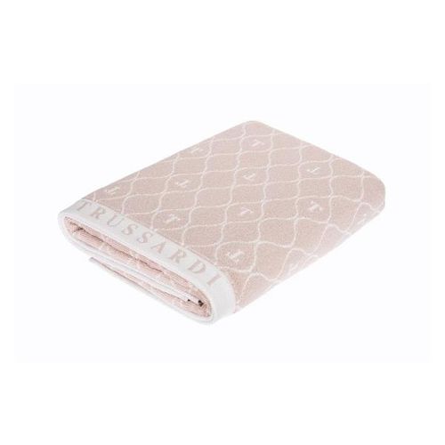 Toalha de rosto Trussardi Speciale 100% Algodão 48cmx90cm Soft Rose Toalha de rosto Trussardi Speciale 100% Algodão 48cmx90cm Soft Rose
