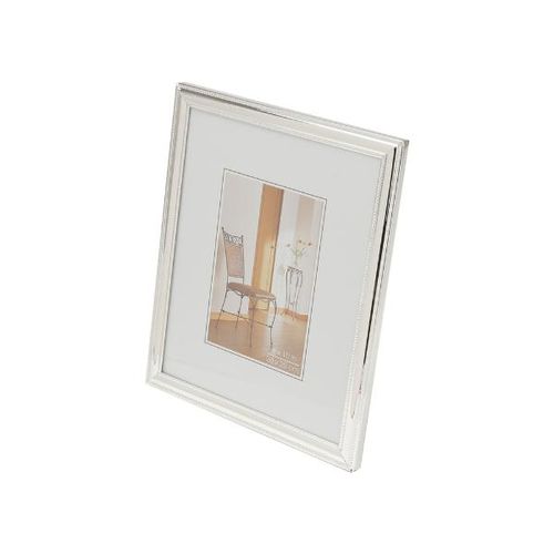 Porta-retrato em aço Royal Decor  20x25cm prateado
