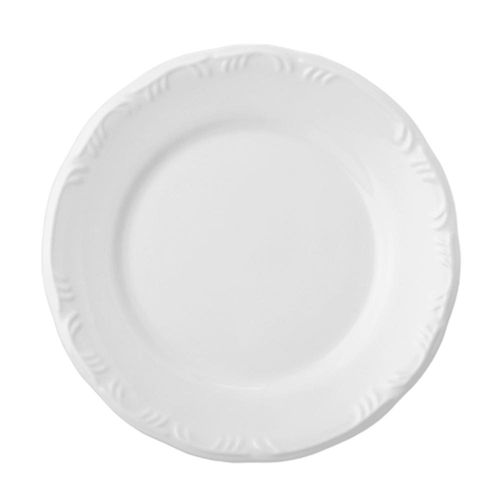 Prato raso em porcelana Schmidt Pomerode 26x3cm Prato raso em porcelana Schmidt Pomerode 26x3cm