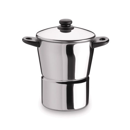 Cuscuzeira em inox Forma 3 litros Cuscuzeira em inox Forma 3 litros