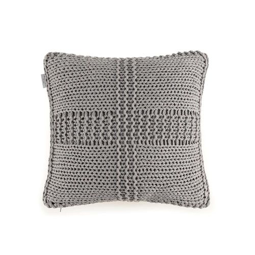 Almofada Tricot 100% Algodão Trussardi Spini 40x40cm Marmo Almofada Tricot 100% Algodão Trussardi Spini 40x40cm Marmo