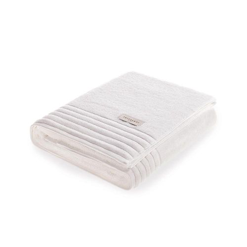 Toalha de banho Trussardi Imperiale 100% Algodão 86cmx1,50m Branco Toalha de banho Trussardi Imperiale 100% Algodão 86cmx1,50m Branco