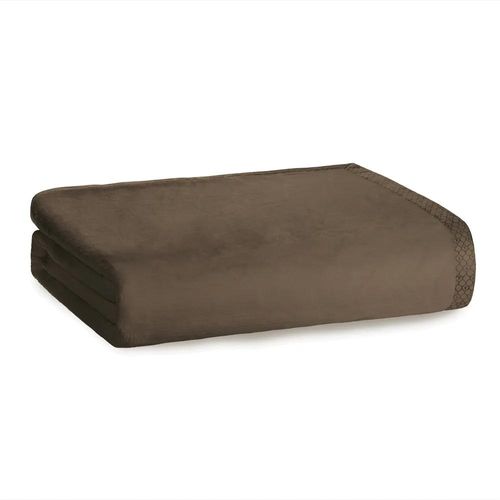 Cobertor Queen Microfibra Trussardi Piemontesi 240x260cm Marrone Cobertor Queen Microfibra Trussardi Piemontesi 240x260cm Marrone