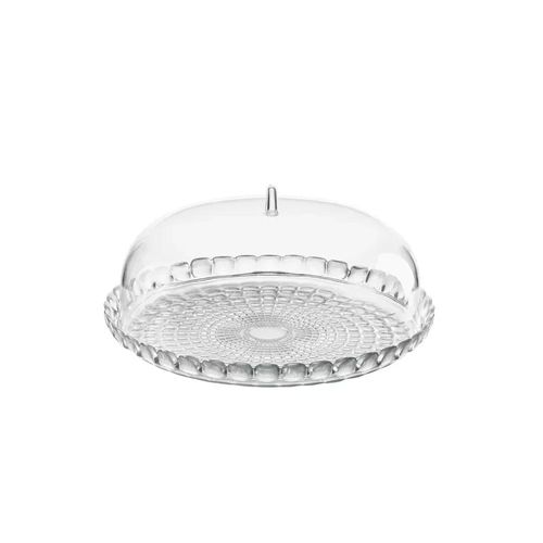 Prato para bolo com cúpula em plástico SMMA Guzzini Tiffany 36cm